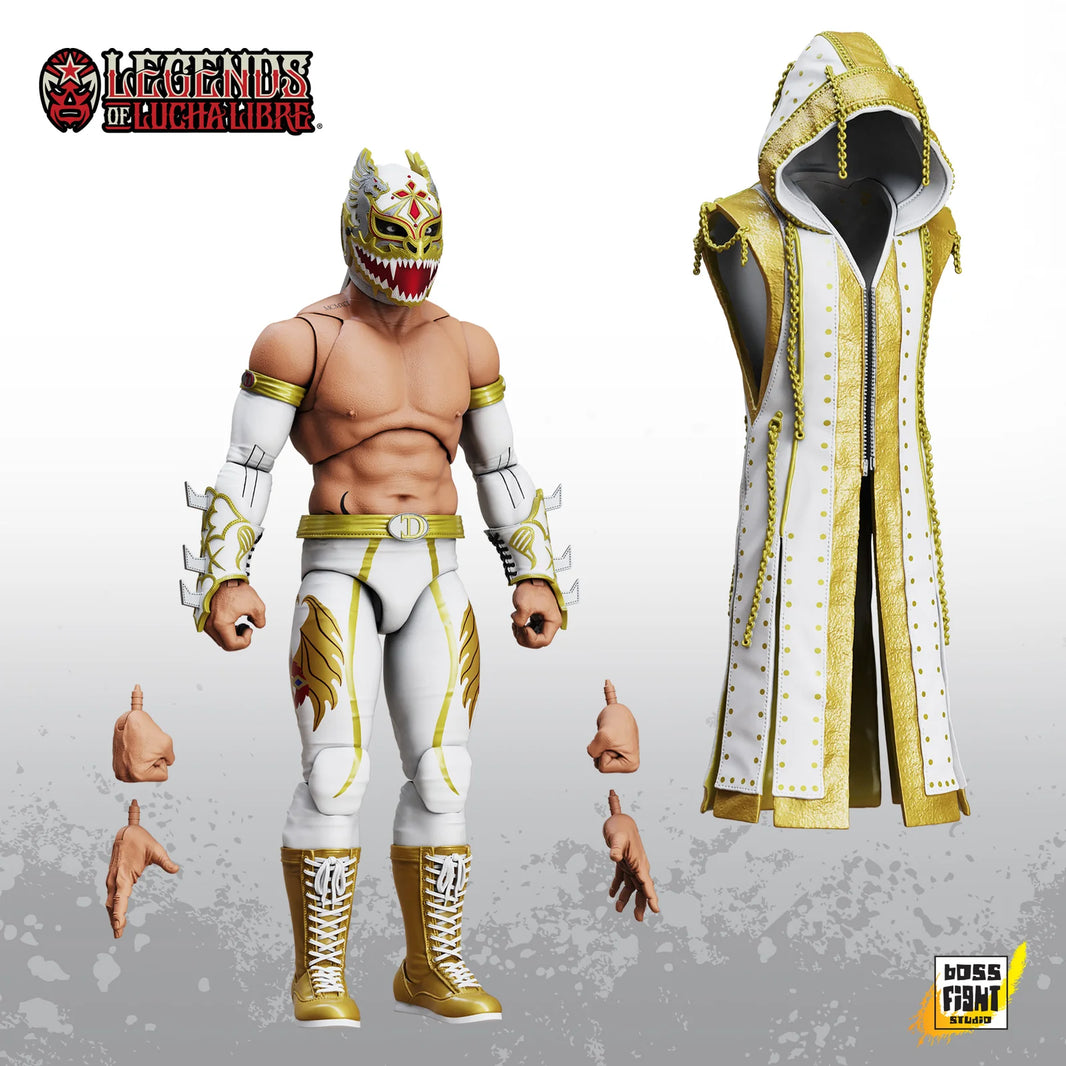 Dralístico Legends of Lucha Libre Premium Wave 4 Action Figure Boss Fight Studio