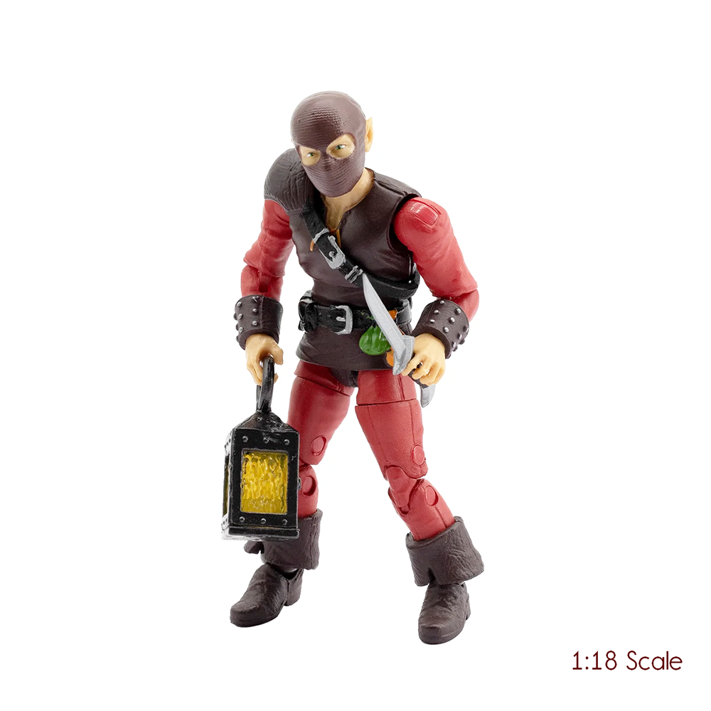 Dwynn Dellos (Halfling Scout) -Vitruvian H.A.C.K.S. 1:18 Scale Action Figure by Boss Fight Studio Llc