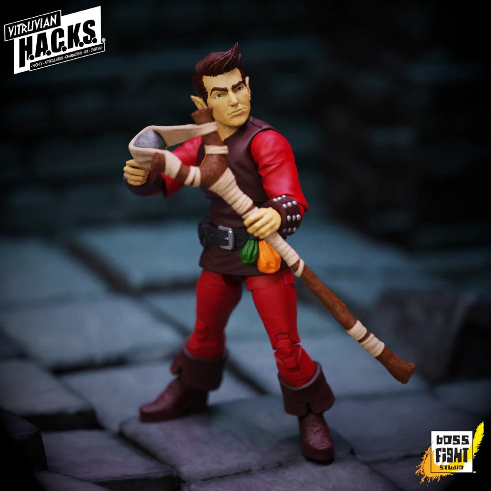 Dwynn Dellos (Halfling Scout) -Vitruvian H.A.C.K.S. 1:18 Scale Action Figure