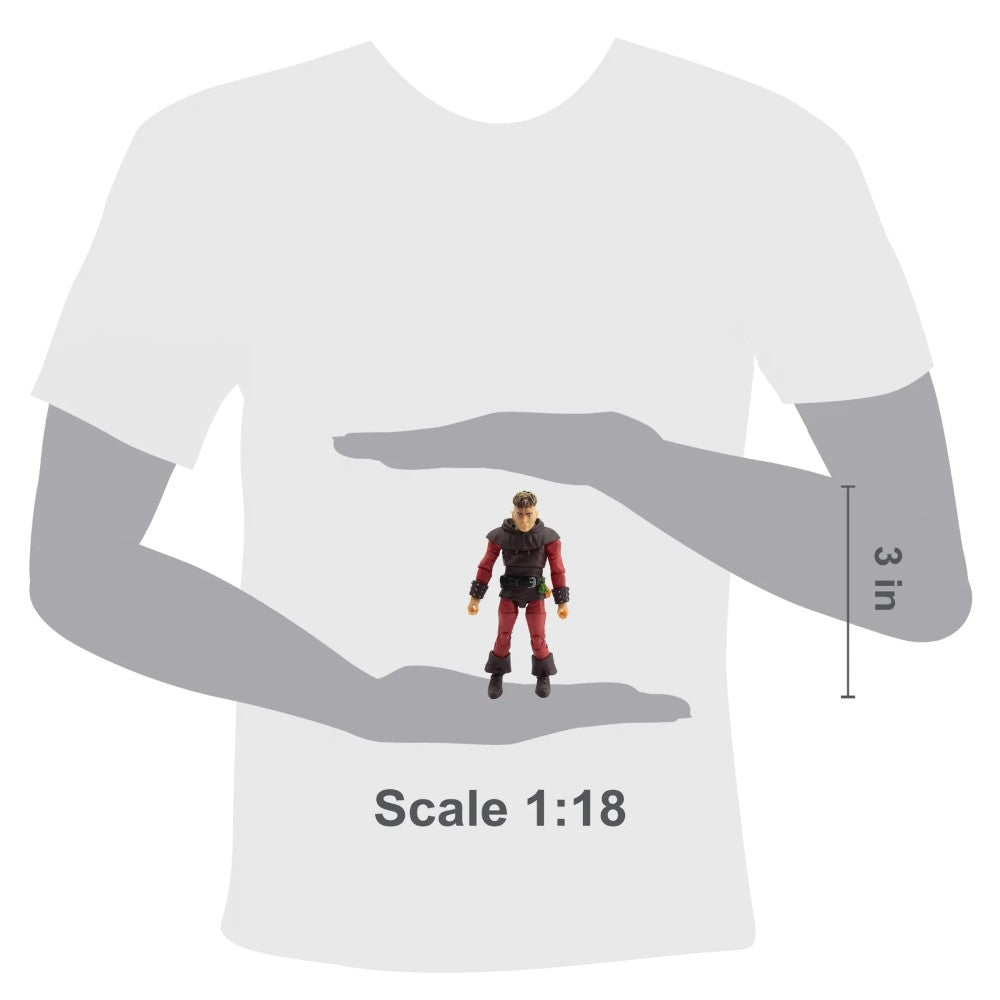 Dwynn Dellos (Halfling Scout) -Vitruvian H.A.C.K.S. 1:18 Scale Action Figure