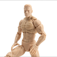 EPIC H.A.C.K.S. Blank Male Champagne Beige 6" Scale Premium Action Figure