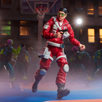 Edwin “Lifeline” Steen "186" G.I. Joe Classified Series 6 inch Action Figure by Hasbro posed in action scene