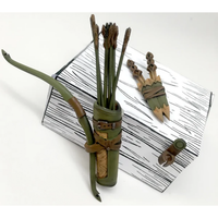 1:18 Scale Elven Mini Gear Kit (Bow, Quiver and Blade Pack for 3.75" - 4" Figures)