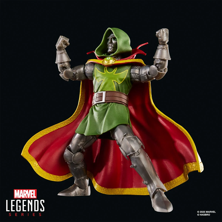 Emperor Doom Marvel Legends 6-inch Action Figure - In Hand NIB