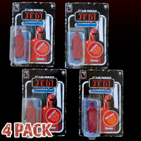 Kenner Star Wars Return of the Jedi Emperor's Royal Guard 4 pack vintage action figures in original retro packaging