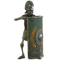 Barbarian: Death Monger (Epic H.A.C.K.S.) 6" Action Figure – Oversized 1:12 Scale Undead Berserker by Boss Fight Studio Llc with shield and sword pose