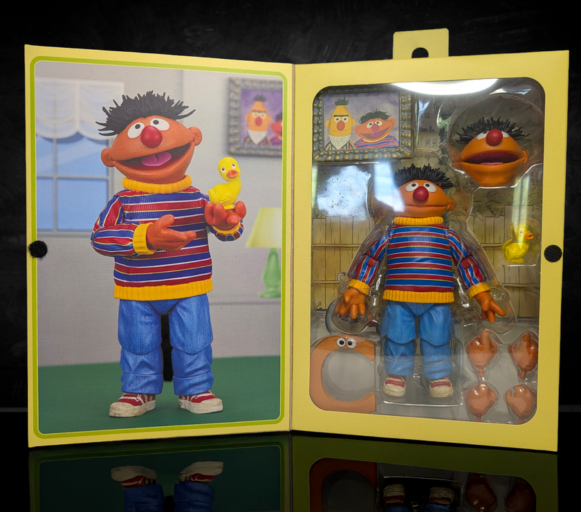 Ernie Sesame Street NECA 7-Inch Figure – Curated Collectible
