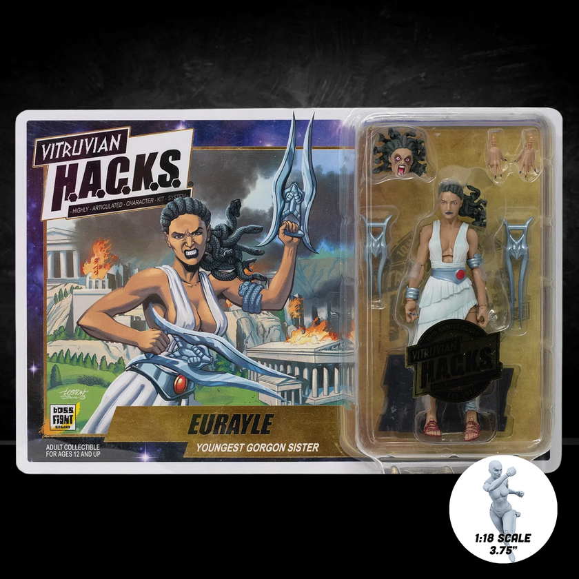 Eurayle Youngest Gorgon Sister Vitruvian H.A.C.K.S. Action Figure