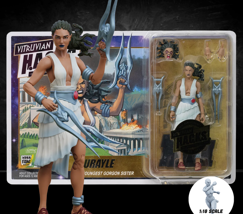Eurayle Youngest Gorgon Sister Vitruvian H.A.C.K.S. Action Figure