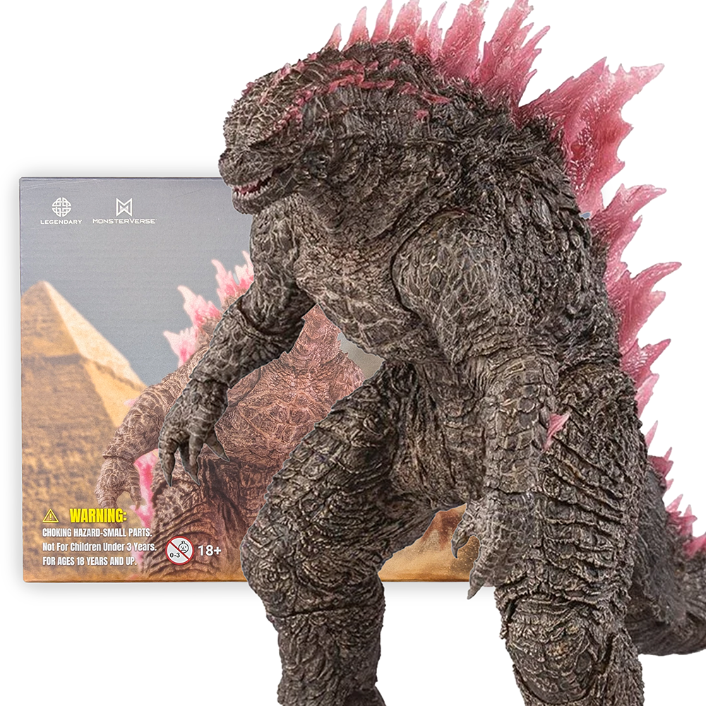 Godzilla x Kong: The New Empire Heat Ray Godzilla Evolved Exquisite Basic Series Action Figure 6 inch