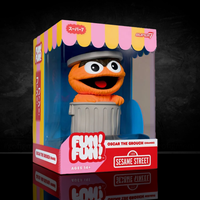 Sesame Street Oscar the Grouch (Orange) FUN! FUN! Vinyl Figure