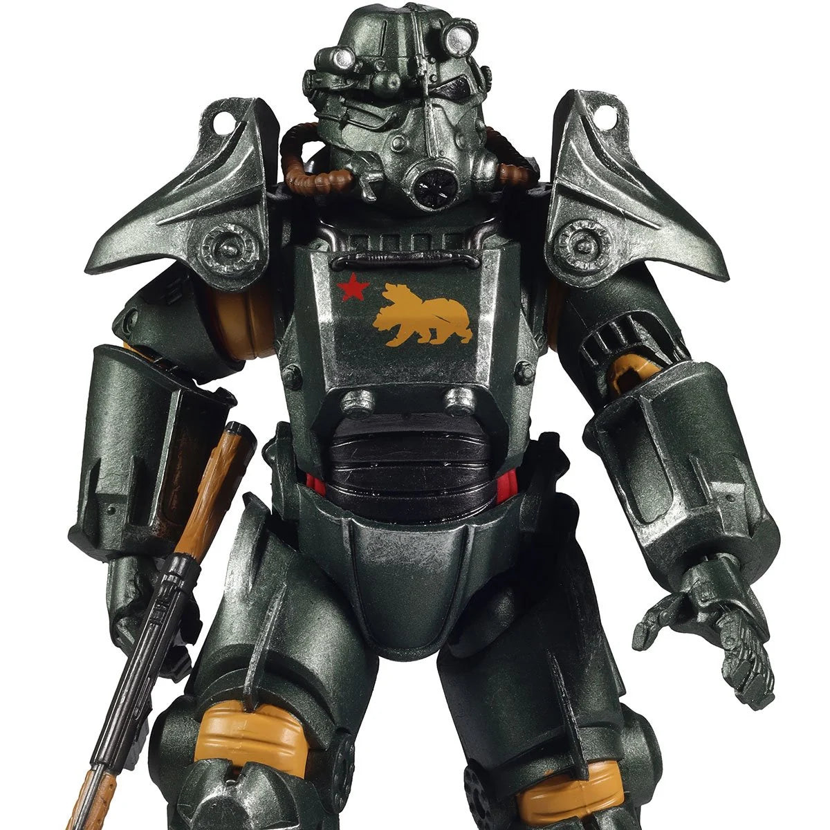 NCR Salvaged Power Armor 8-Inch Fallout McFarlane Action Figure by McFarlane Toys, armored figure with rifle