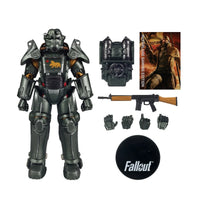 NCR Salvaged Power Armor 8-Inch Fallout McFarlane Action Figure by McFarlane Toys with rifle and accessories