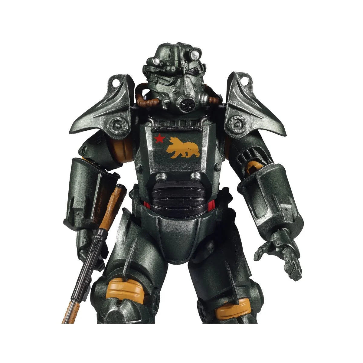 NCR Salvaged Power Armor 8-Inch Fallout McFarlane Action Figure by McFarlane Toys, armored figure with rifle