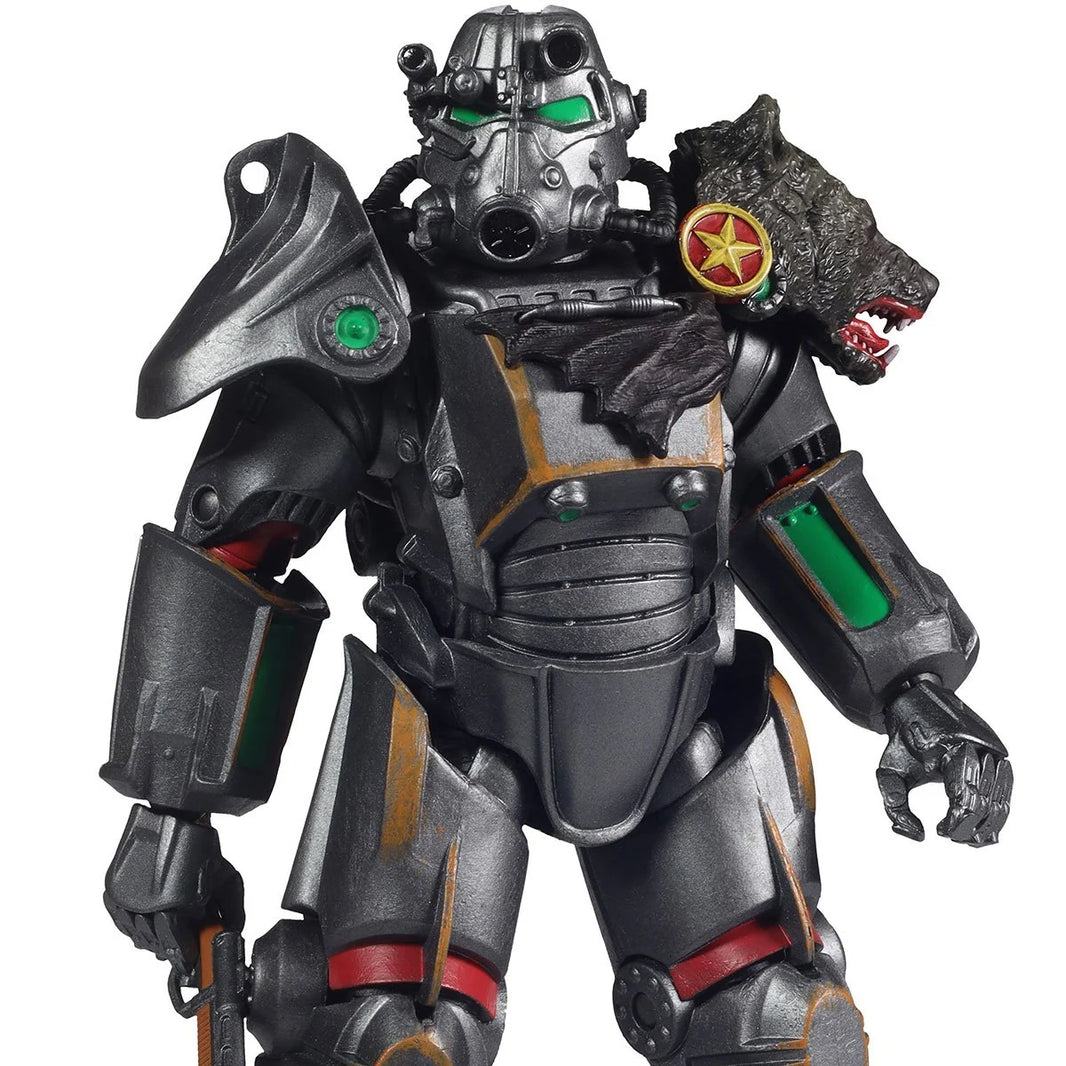 Scorched Sierra Power Armor 8-Inch Fallout McFarlane Gaming Action Figure by McFarlane Toys, armored collectible figure