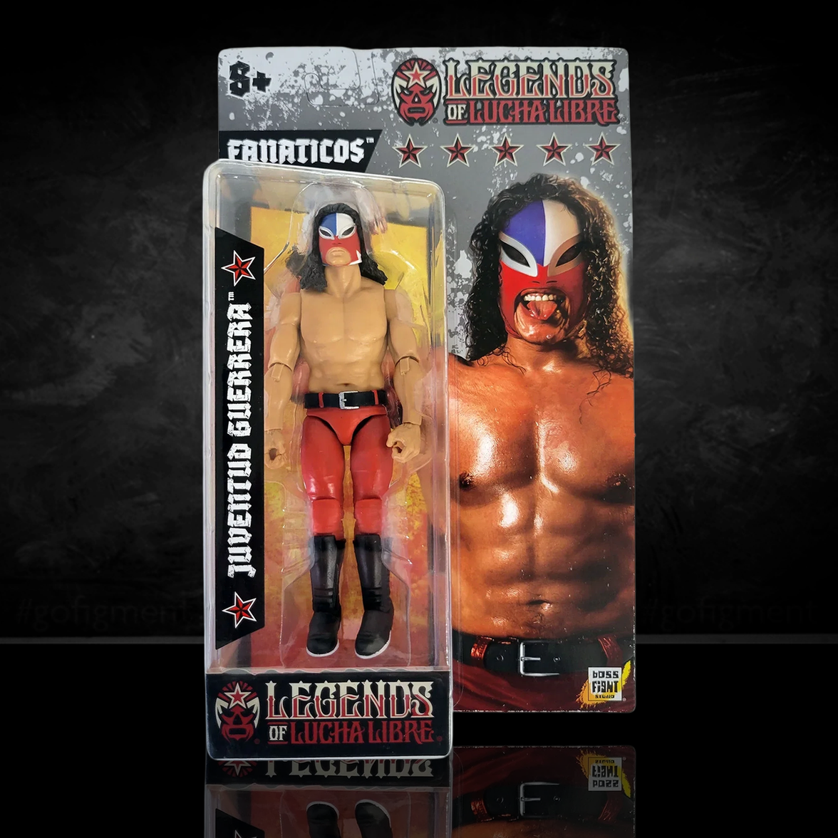 Juventud Guerrera Legends of Lucha Libre Fanaticos 6" Action Figure – WCW Era "The Juice" Edition (1:12 Scale)