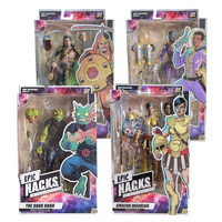 Epic HACKS Fantasy Core Wave 1 Set Boss Fight Studio 1 12 Scale Action Figure 4 Pack Sold as Set