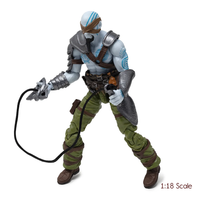 Samhain the Fear Dorcha -Vitruvian H.A.C.K.S. 1:18 Scale Action Figure holding a whip