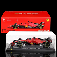 Bburago Ferrari SF-2023 #55 Carlos Sainz with Helmet 1:43 Scale Model