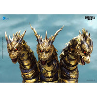Keizer Ghidorah Exquisite Basic Series None Scale 14-Inch Action Figure Godzilla Final Wars by Exquisite showing detailed triple-headed dragon