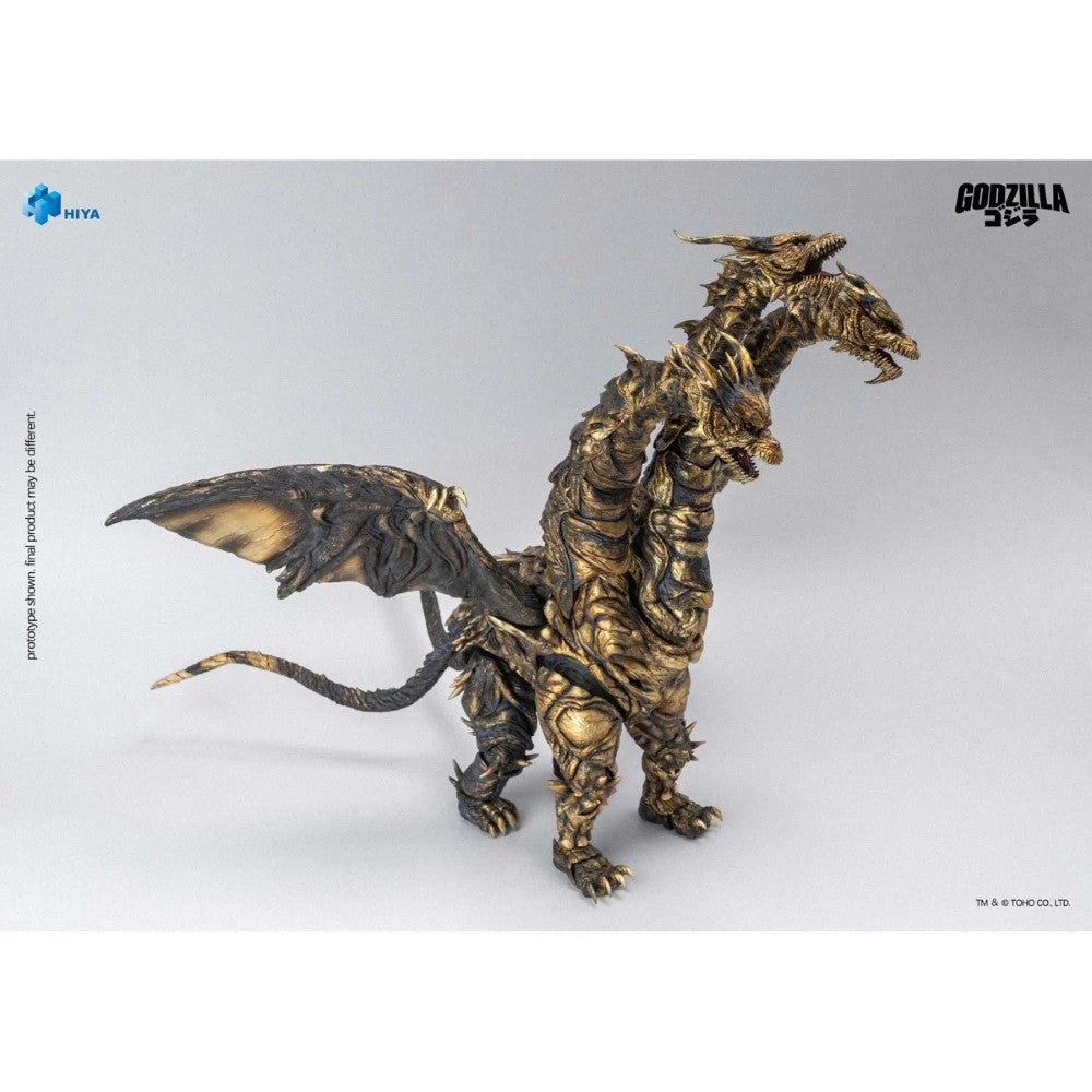 Keizer Ghidorah Exquisite Basic Series None Scale 14-Inch Action Figure Godzilla Final Wars by Exquisite with detailed dragon heads and wings