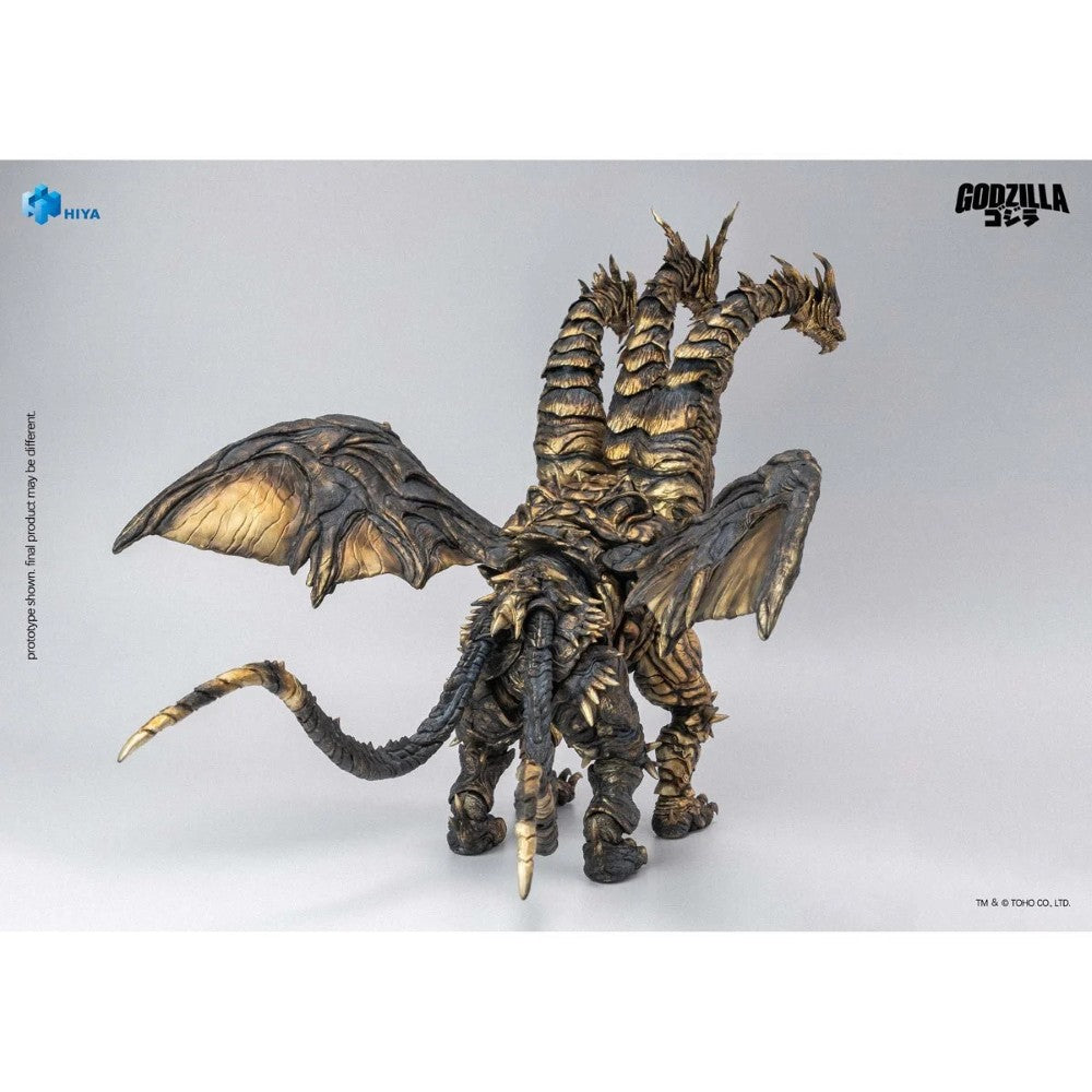 Keizer Ghidorah Exquisite Basic Series None Scale 14-Inch Action Figure Godzilla Final Wars by Exquisite, rear view.