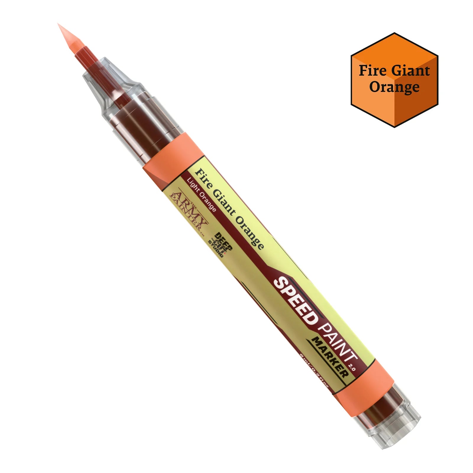 Fire Giant Orange Army Painter Speedpaint Marker - One-Coat Miniature Paint SM1003P
