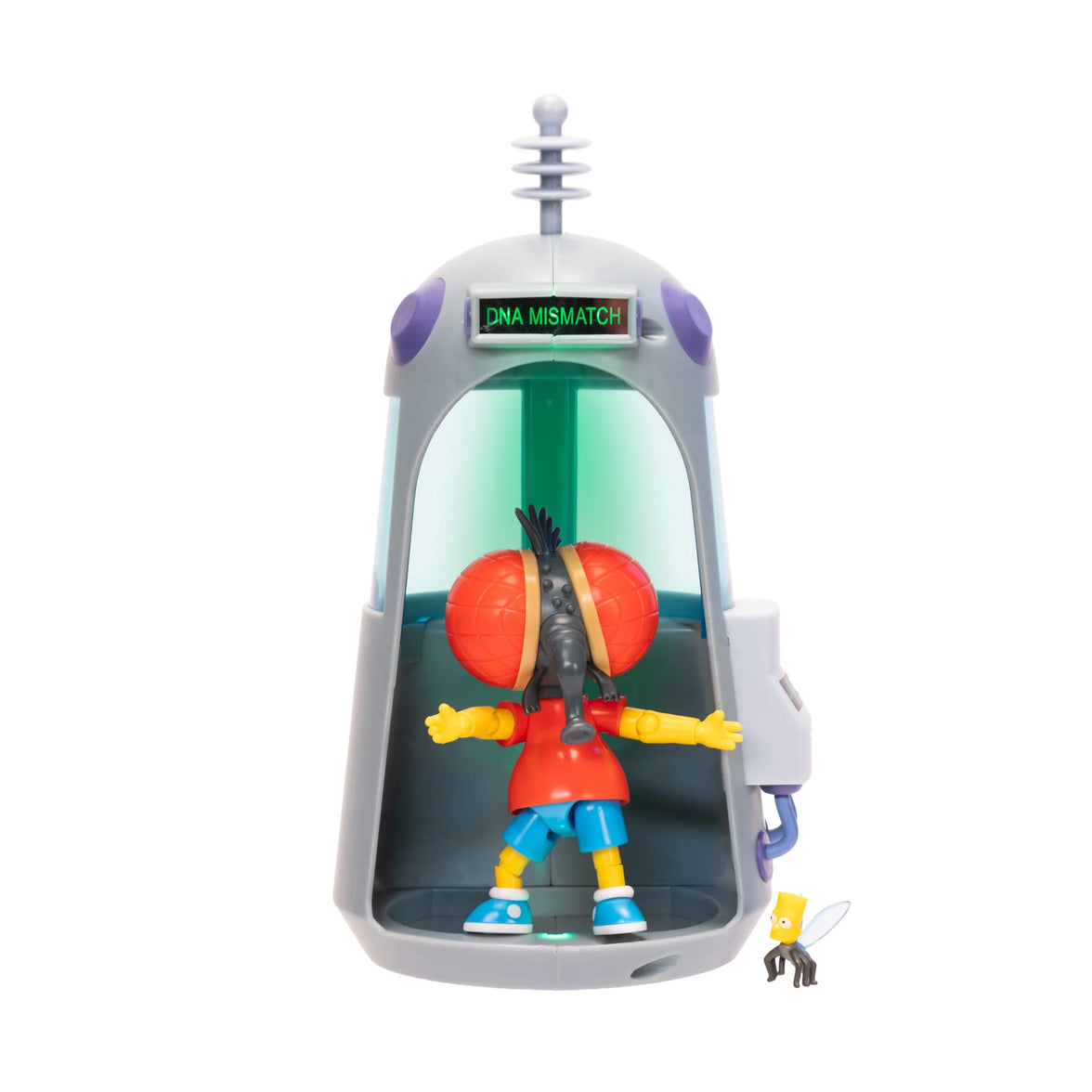 Fly Boy Bart Deluxe Action Figure The Simpsons 5" Treehouse of Horror by Jakks Pacific with DNA mismatch device and bee.