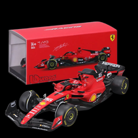 Bburago Formula 1 Ferrari SF-23 Charles Leclerc #16 with Helmet (2023) Die-Cast Metal 1:43 Scale