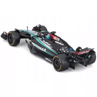 Bburago Formula 1 Mercedes W15 George Russell #63 with Helmet (2024) Die-Cast Metal 1:43 Scale Vehicle