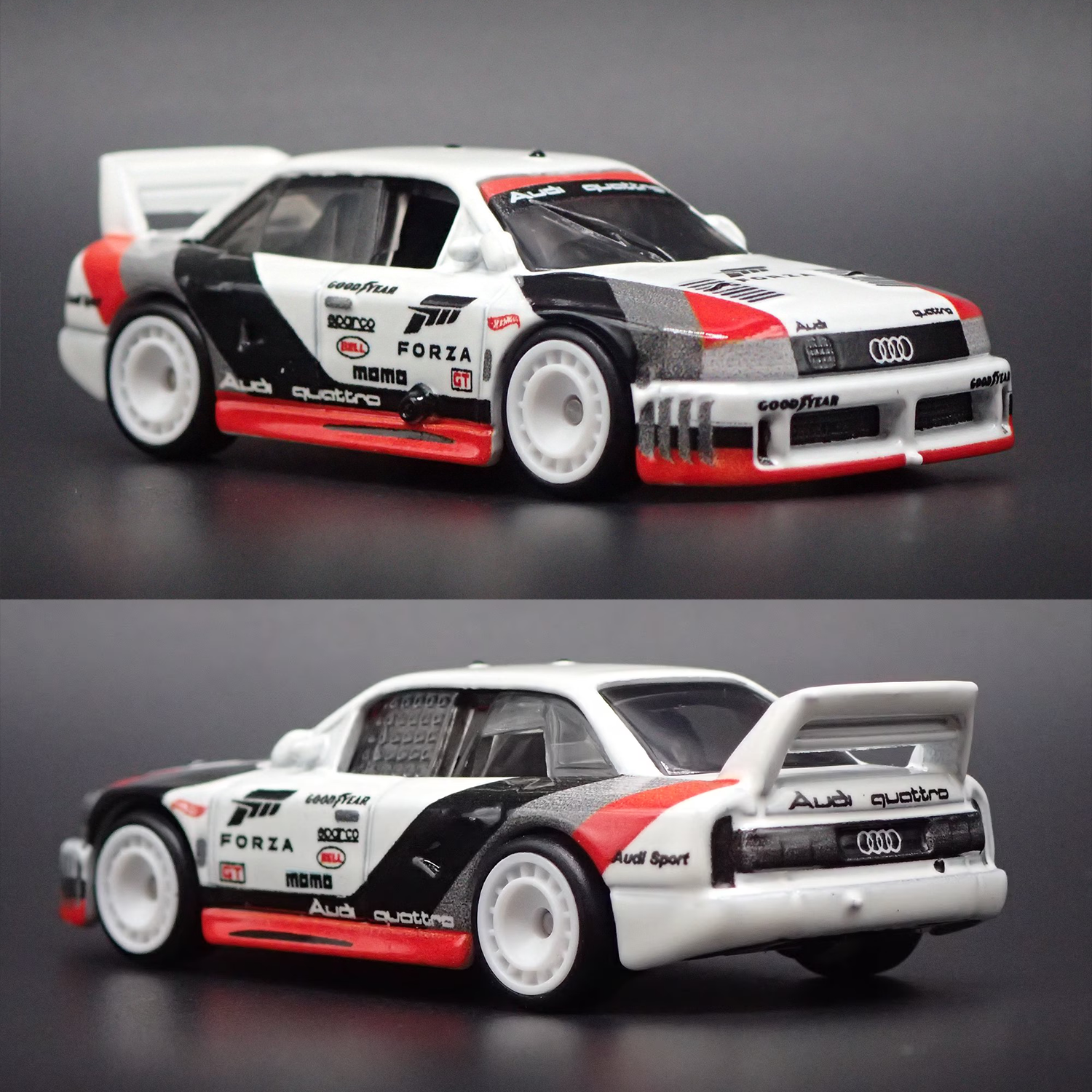 Forza Motorsports Audi 90 Quattro 1:64 Scale Hot Wheels Premium Pop Culture Diecast Car