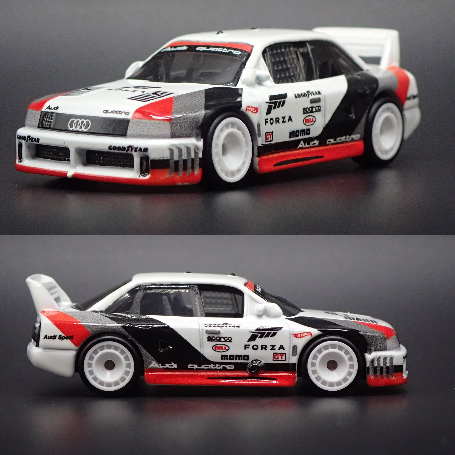 Forza Motorsports Audi 90 Quattro 1:64 Scale Hot Wheels Premium Pop Culture Diecast Car