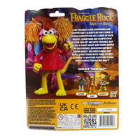 Fraggle Rock Red 6-Inch Action Figure Boss Fight Studio packaging back with character artwork and product details