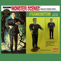 DENCOMM Monster Scenes Frankenstein Limited Edition Model Kit - 55th Anniversary by Monster Scenes with snap-together parts