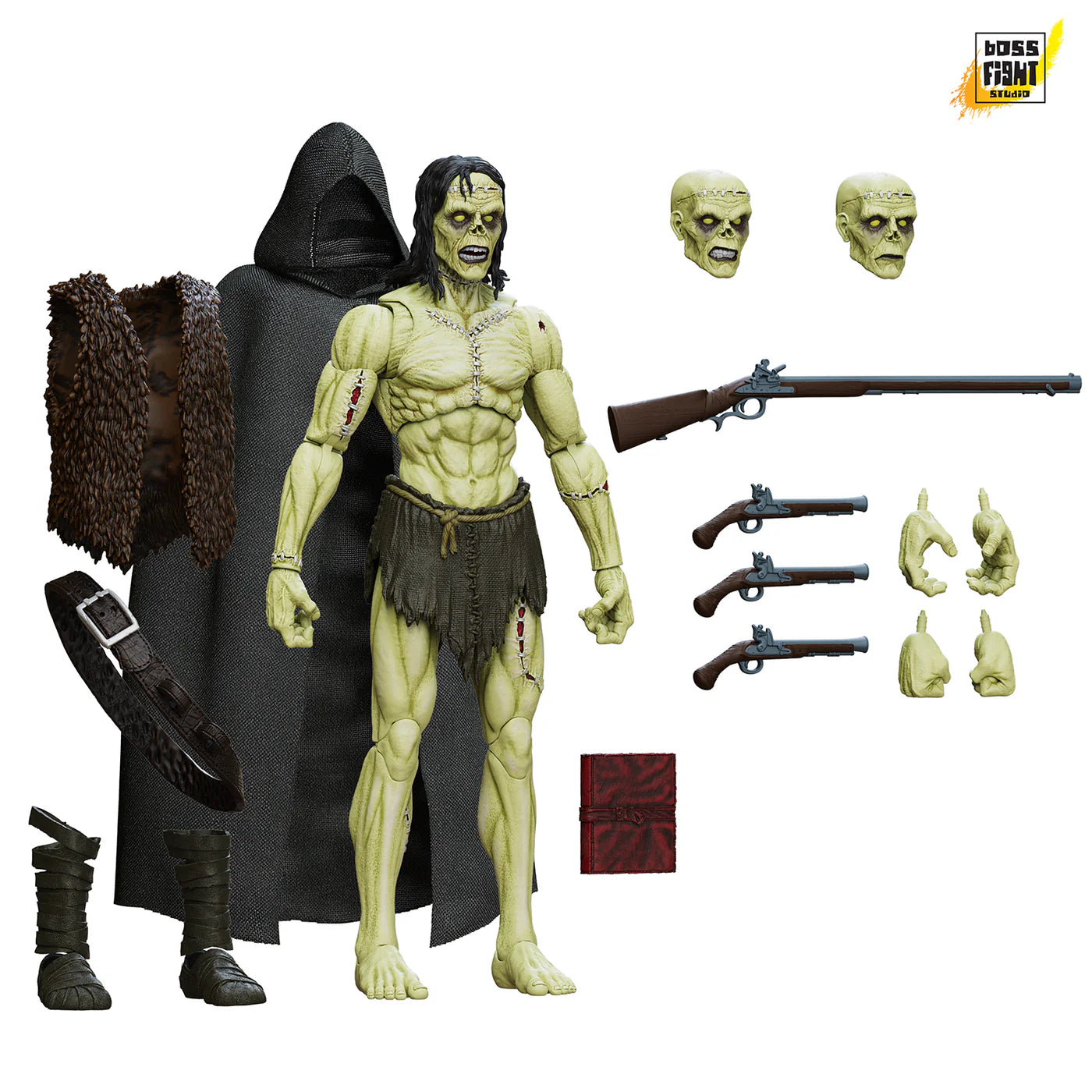 Frankenstein’s Monster Epic H.A.C.K.S. 1:12 Scale Action Figure Boss Fight Studio