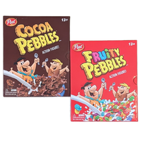 Fred Flintstone & Barney Rubble BUNDLE 1:12 Scale Action Figure - Premium Articulated Fruity Pebbles by Jada Toys