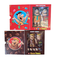 Fred Flintstone & Barney Rubble BUNDLE 1:12 Scale Action Figure - Premium Articulated Fruity Pebbles by Jada Toys