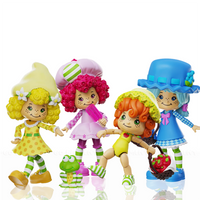 Strawberry Shortcake Deluxe Action Figures BUNDLE – 4-Pack Scented Collectible Figurines with Accessories by Boss Fight Studio Llc