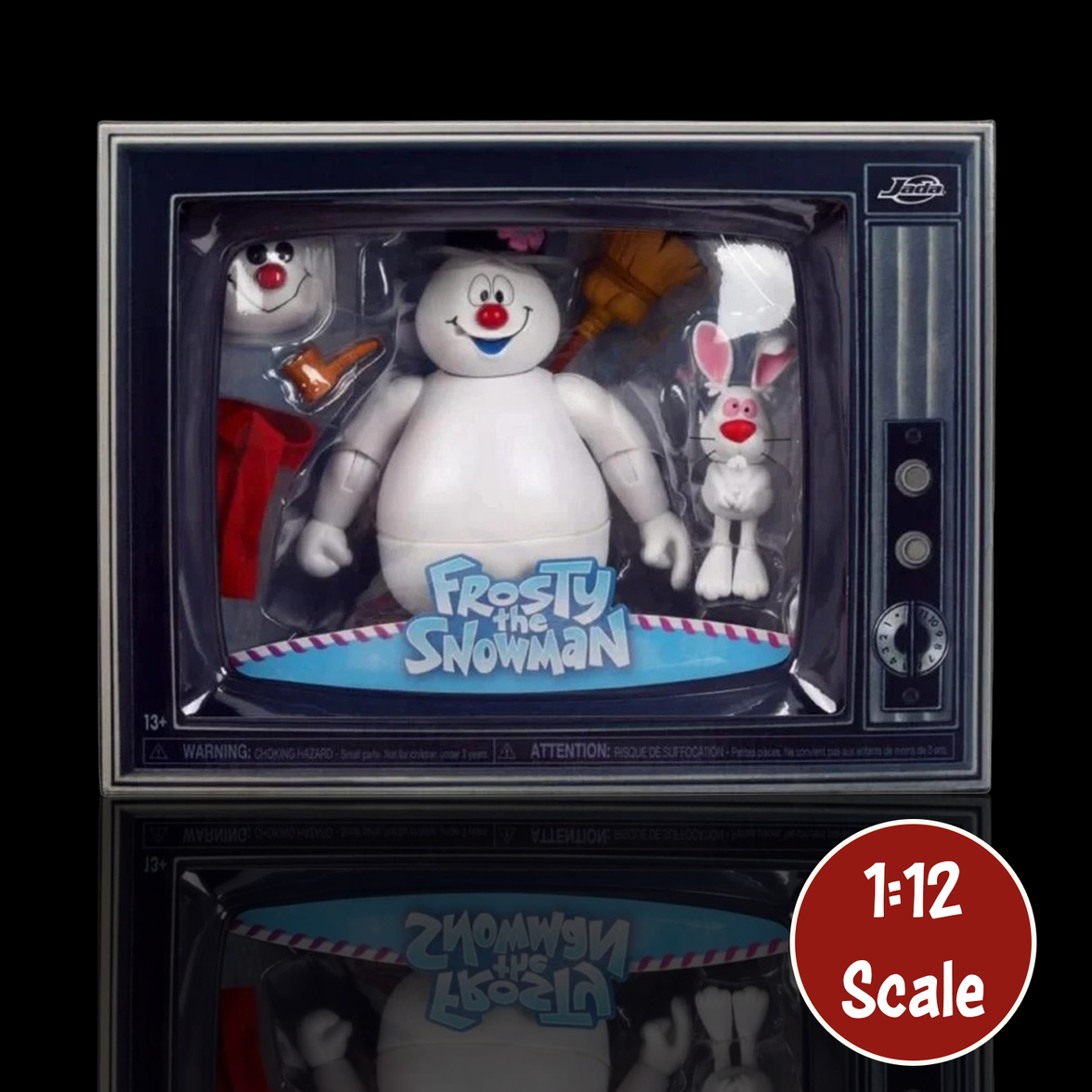 Frosty the Snowman 1:12 Scale Action Figure Jada Toys Holiday Collectible