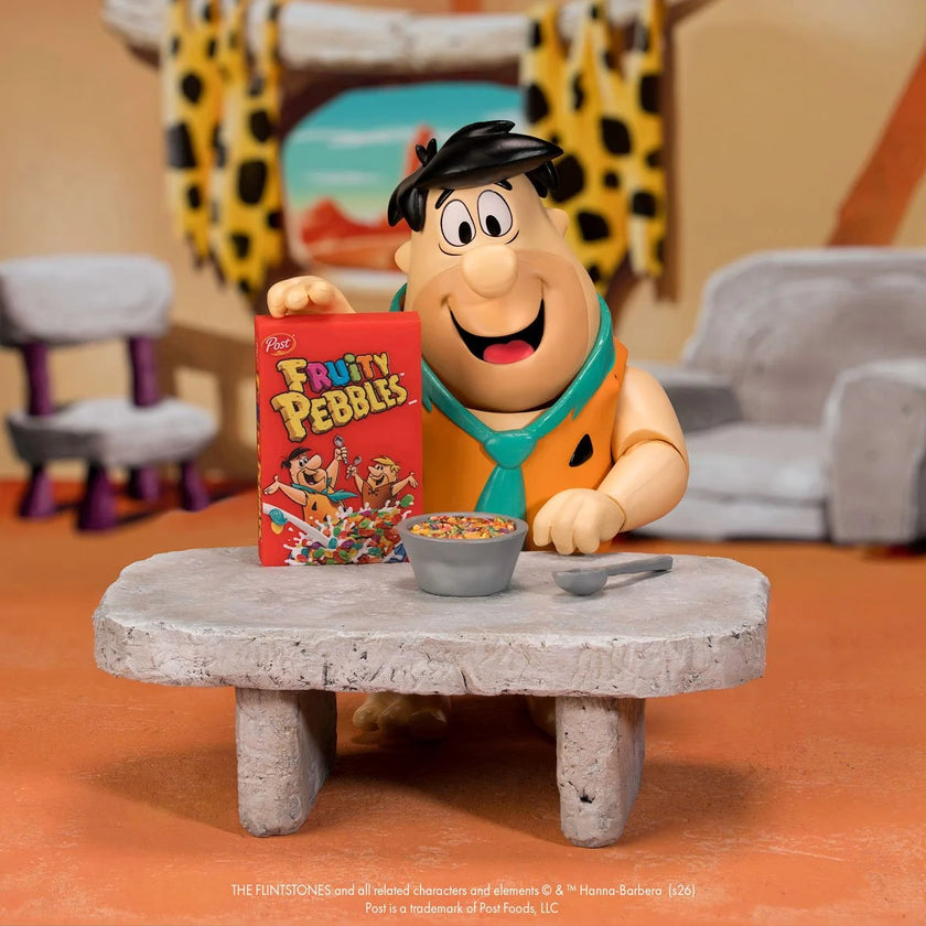 Fred Flintstone 1:12 Scale Action Figure - Premium Articulated Fruity