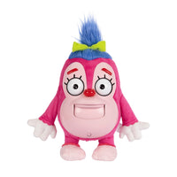 The Simpsons Talking Funzo Doll by Jakks Pacific - 14-Inch Feature Plush with blue hair and green bow