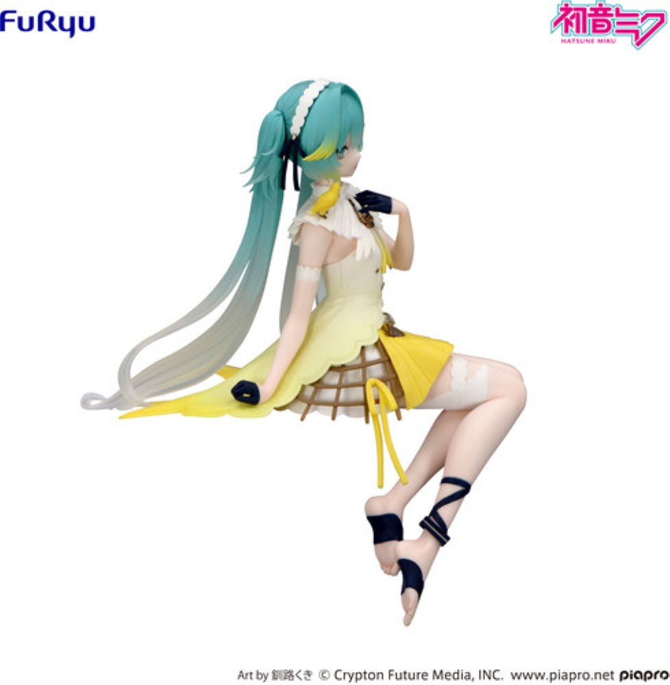 Hatsune Miku Canary Bird Noodle Stopper Figure FuRyu Anime Statue