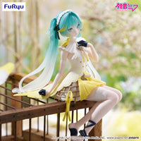 Hatsune Miku Canary Bird Noodle Stopper Figure FuRyu Anime Statue