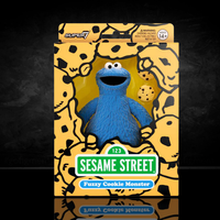Cookie Monster Fuzzy ReAction Figure – Sesame Street 3.75" Super7 Collectible NIB
