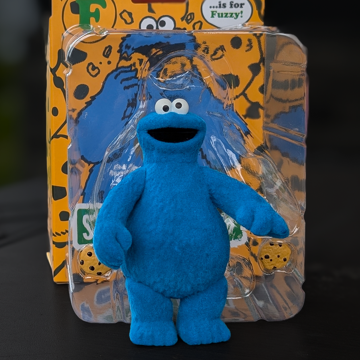 Cookie Monster Fuzzy ReAction Figure – Sesame Street 3.75" Super7 Collectible NIB
