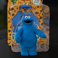 Cookie Monster Fuzzy ReAction Figure – Sesame Street 3.75" Super7 Collectible NIB