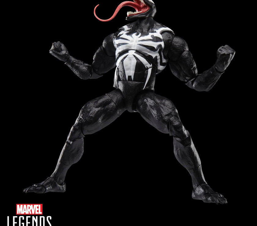 Hasbro Marvel Legends Gamerverse Venom 6-inch action figure with detailed sculpt and over 20 points of articulation