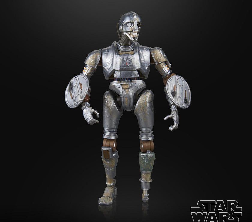 Star Wars Black Series SM-33 action figure with detailed armor, poseable limbs, and weathered paint by Hasbro.
