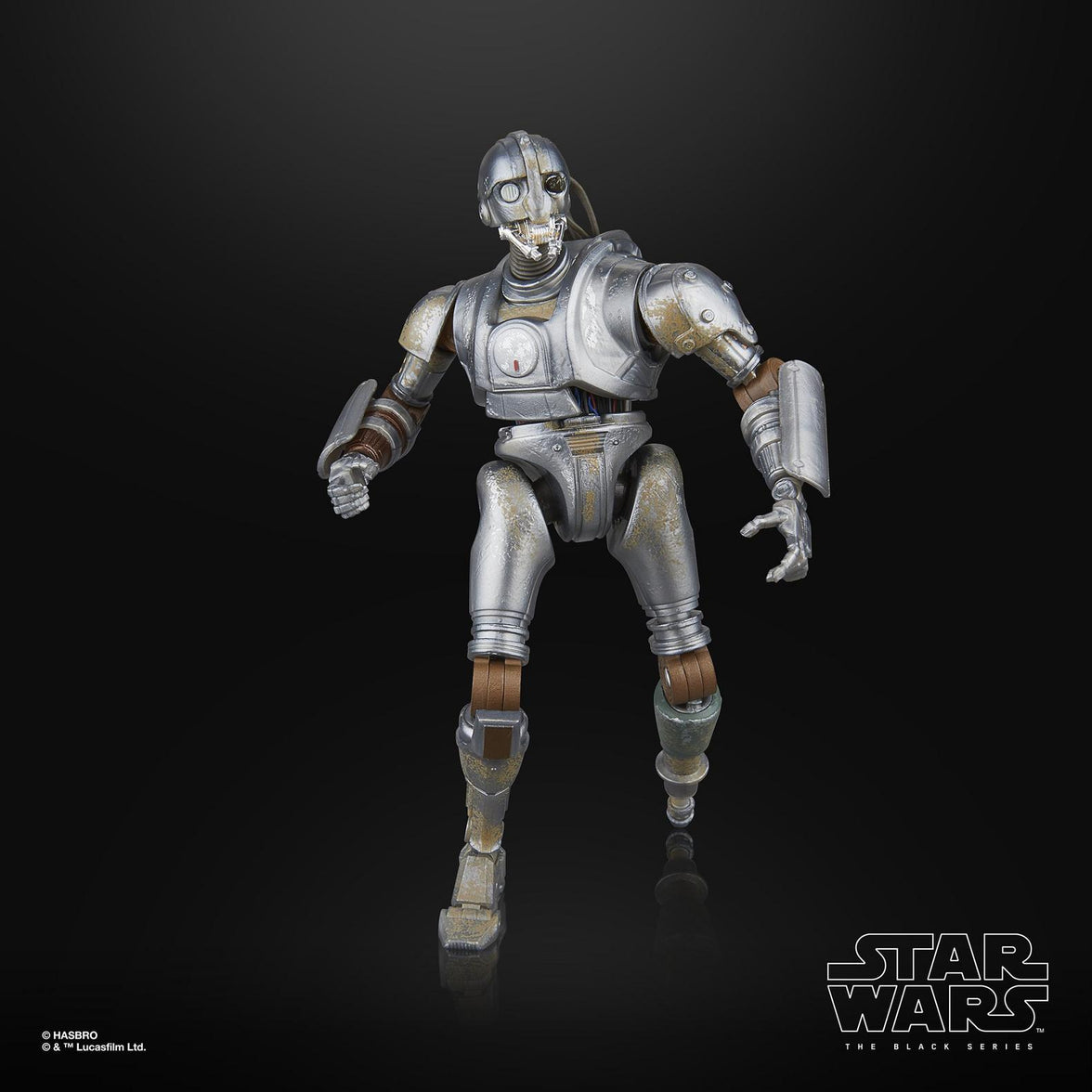Hasbro Star Wars Black Series SM-33 action figure in 1:12 scale with detailed armor and poseable joints on black background