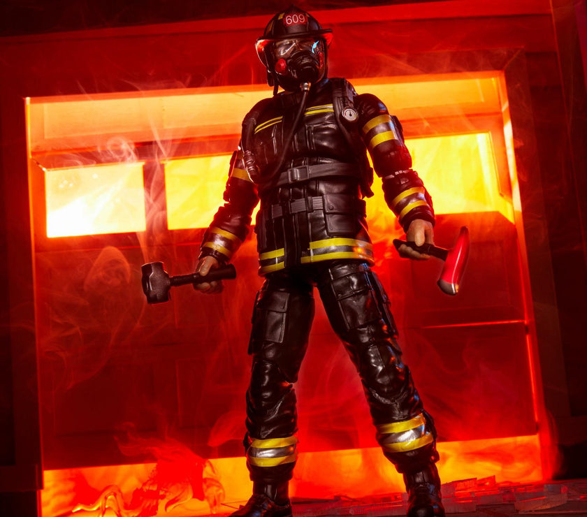 Search & Rescue Firefighter Action Figure GI Joe Classified Series 6in.